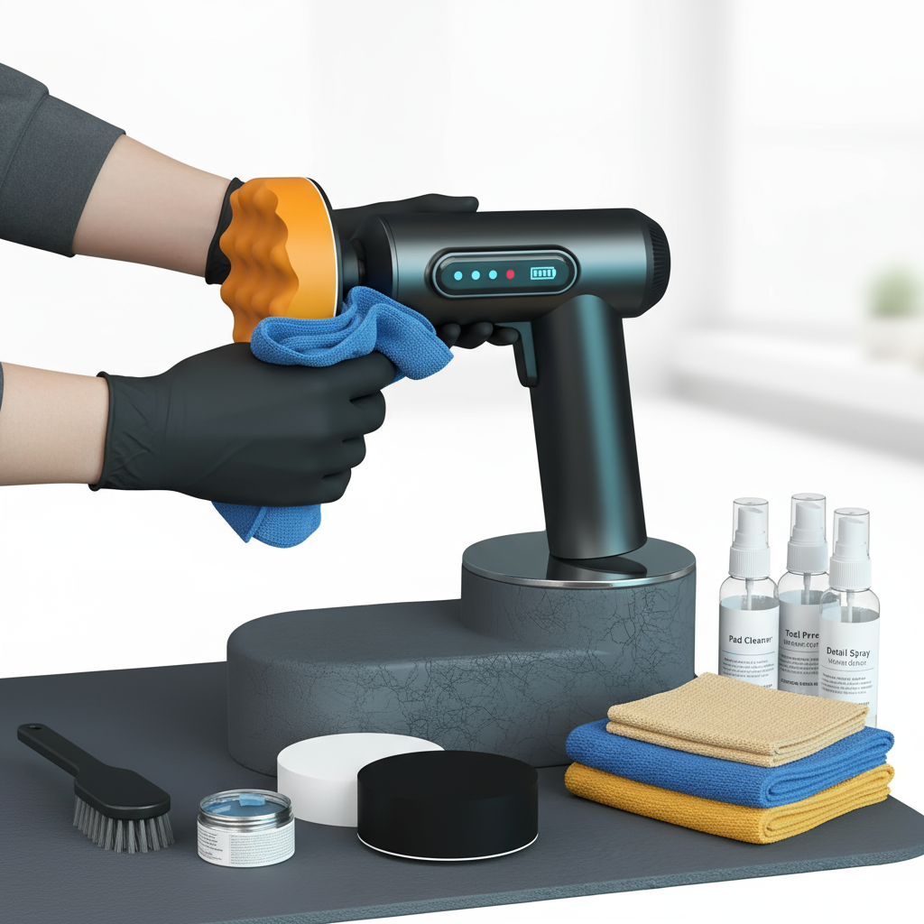 Entretien et maintenance machine à polir - Guide pratique accessoires