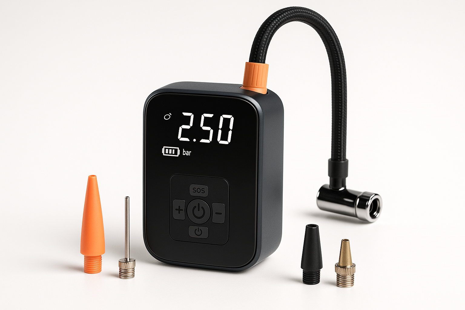 Compresseur accessoires corrigé - 4 embouts authentiques 4K