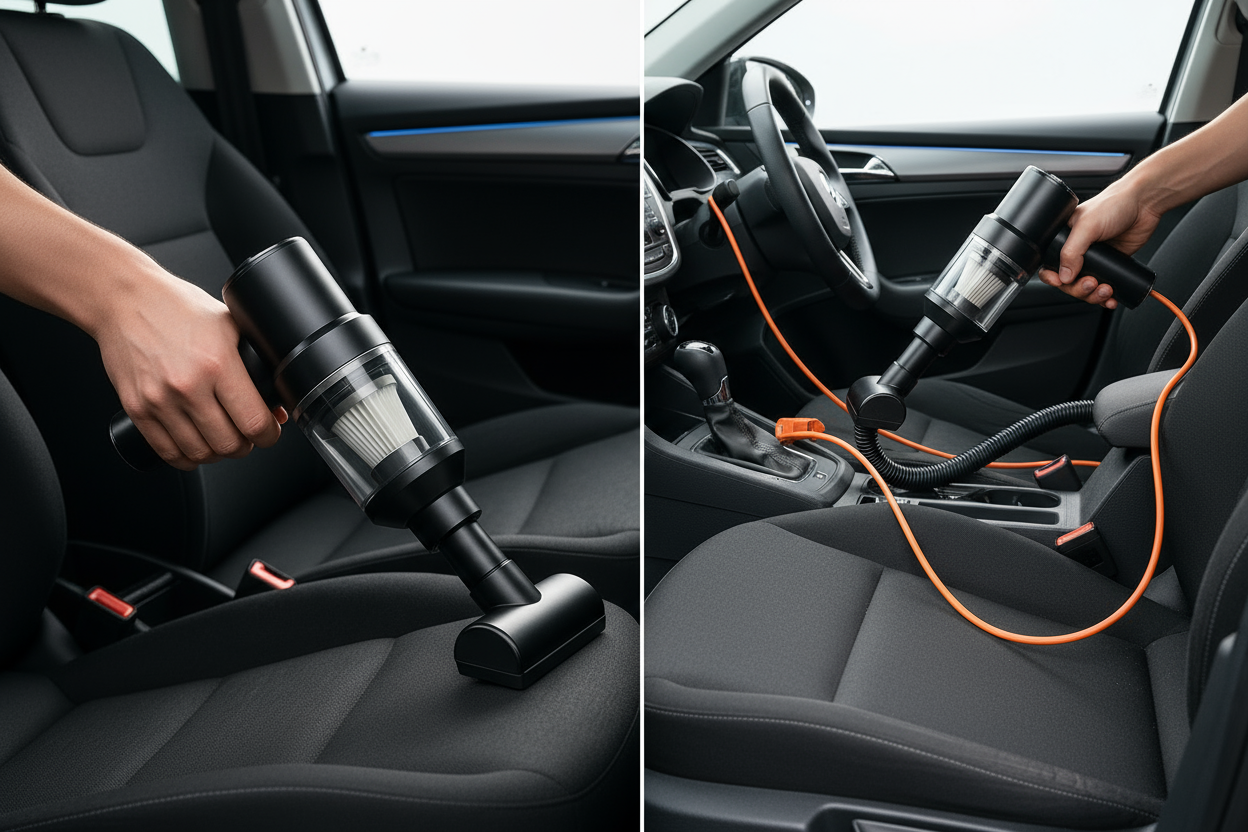 Comparatif aspirateur sans fil vs filaire - Liberté et contraint