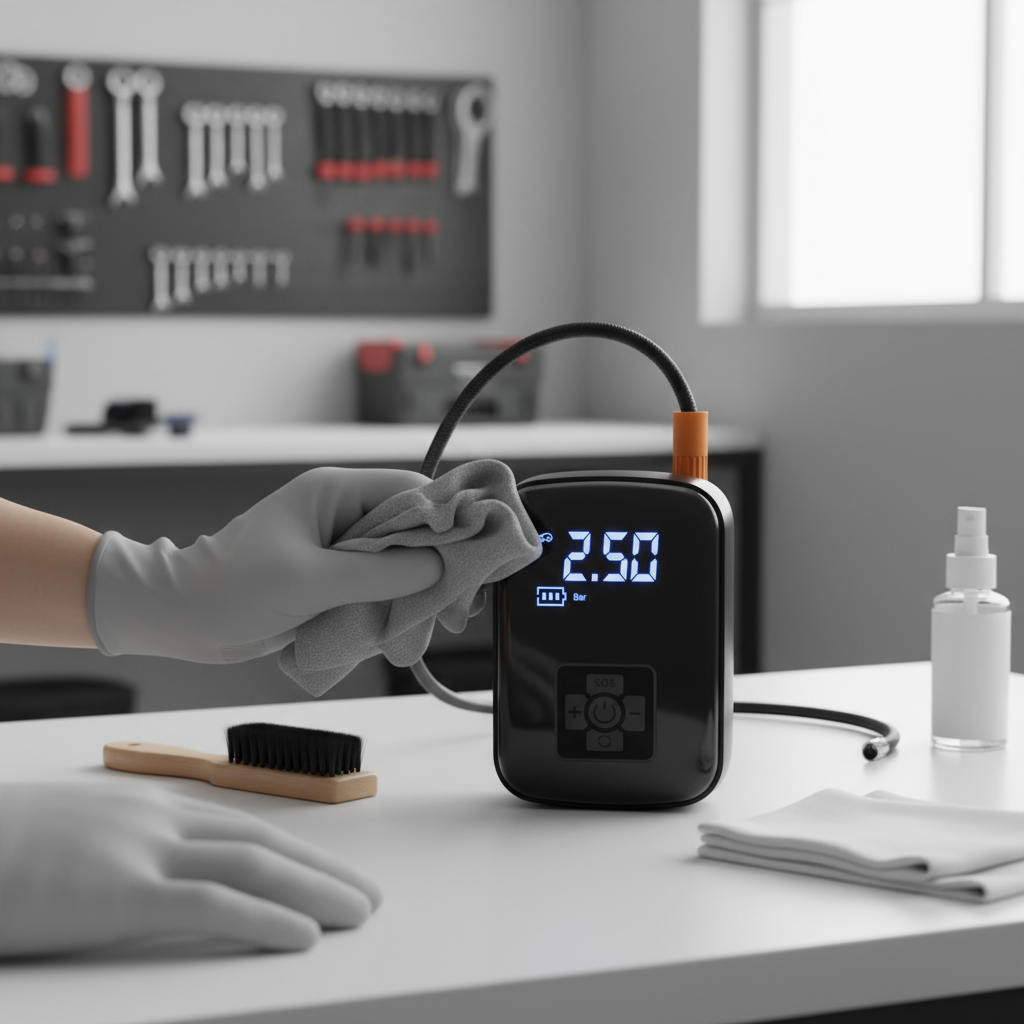 Entretien et maintenance du compresseur d'air portable Essentiel Car - Guide pratique