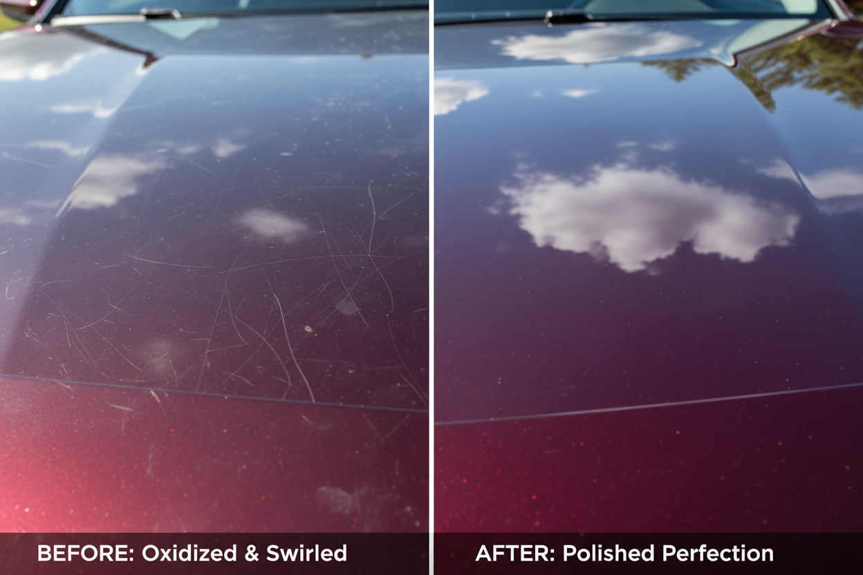 Machine à polir EssentielCar test complet - Résultats avant après spectaculaires