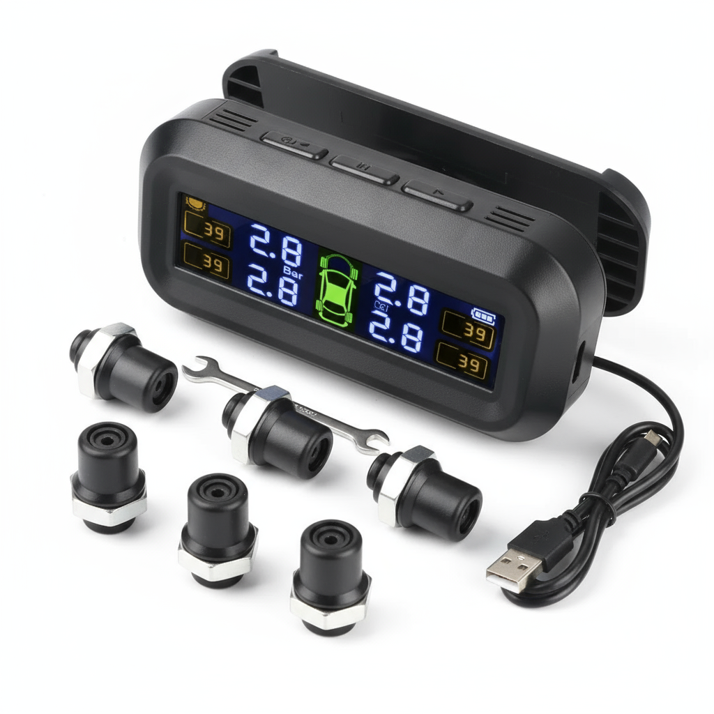 TPMS surveillance pneus EssentielCar guide complet 2025 - Système complet