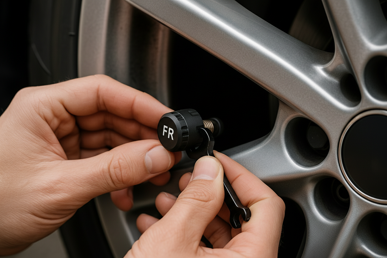 Installation TPMS valve pneu - Guide pratique entretien facile