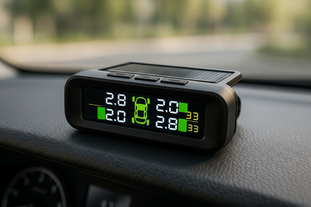 TPMS avantages sécurité économies - Surveillance temps réel pression pneus