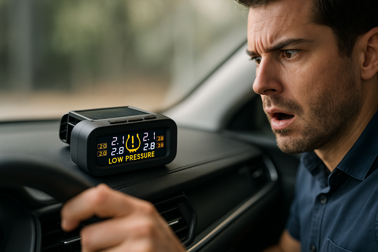 TPMS alerte sécurité conducteur 4K